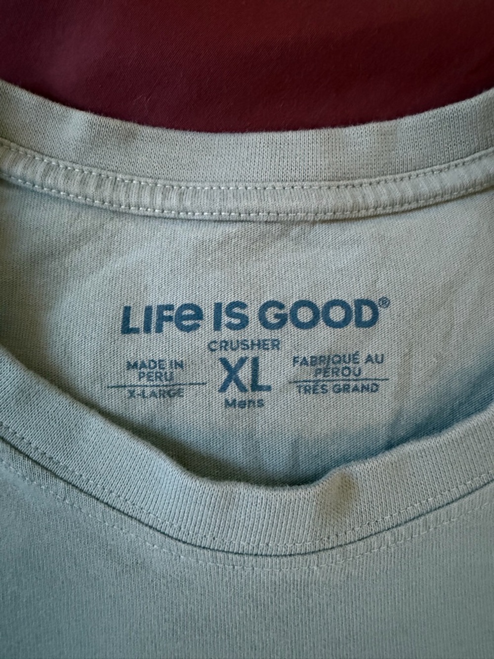 Life Is Good Jeep with Dog Men’s T-Shirt - Pale Blue - Picture 3 of 7